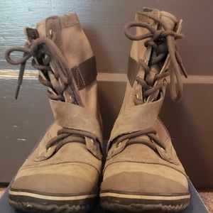 Sorel Waterproof all leather hiking boot.